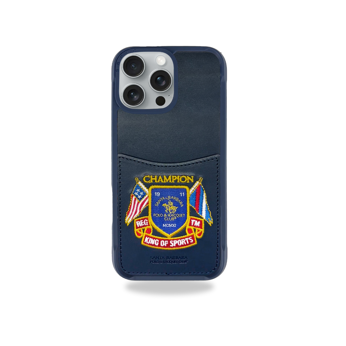 Santa Barbara Polo Raquet Club Abner Series for iPhone 16 Pro (Blue)