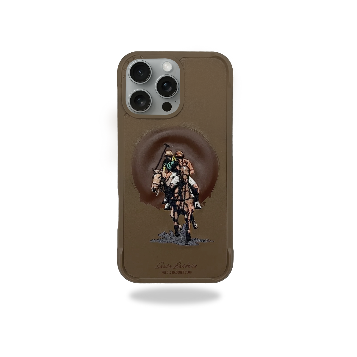 Santa Barbara Polo Raquet Club Aubrey Series for iPhone 16 Pro (Brown)