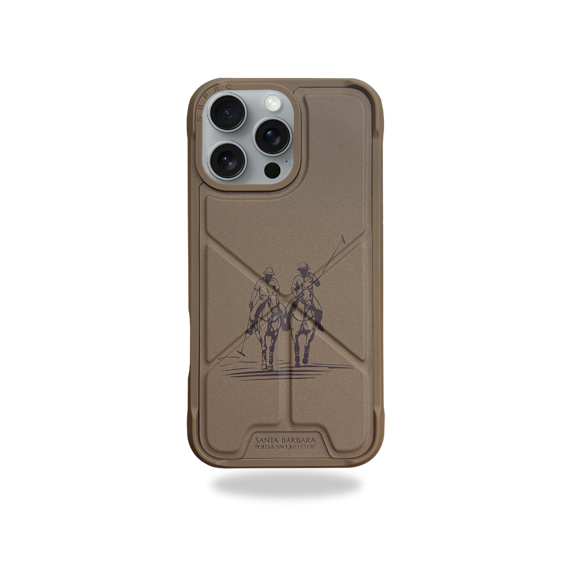 Santa Barbara Polo Raquet Club MARION Series for iPhone 16 Pro (BROWN)