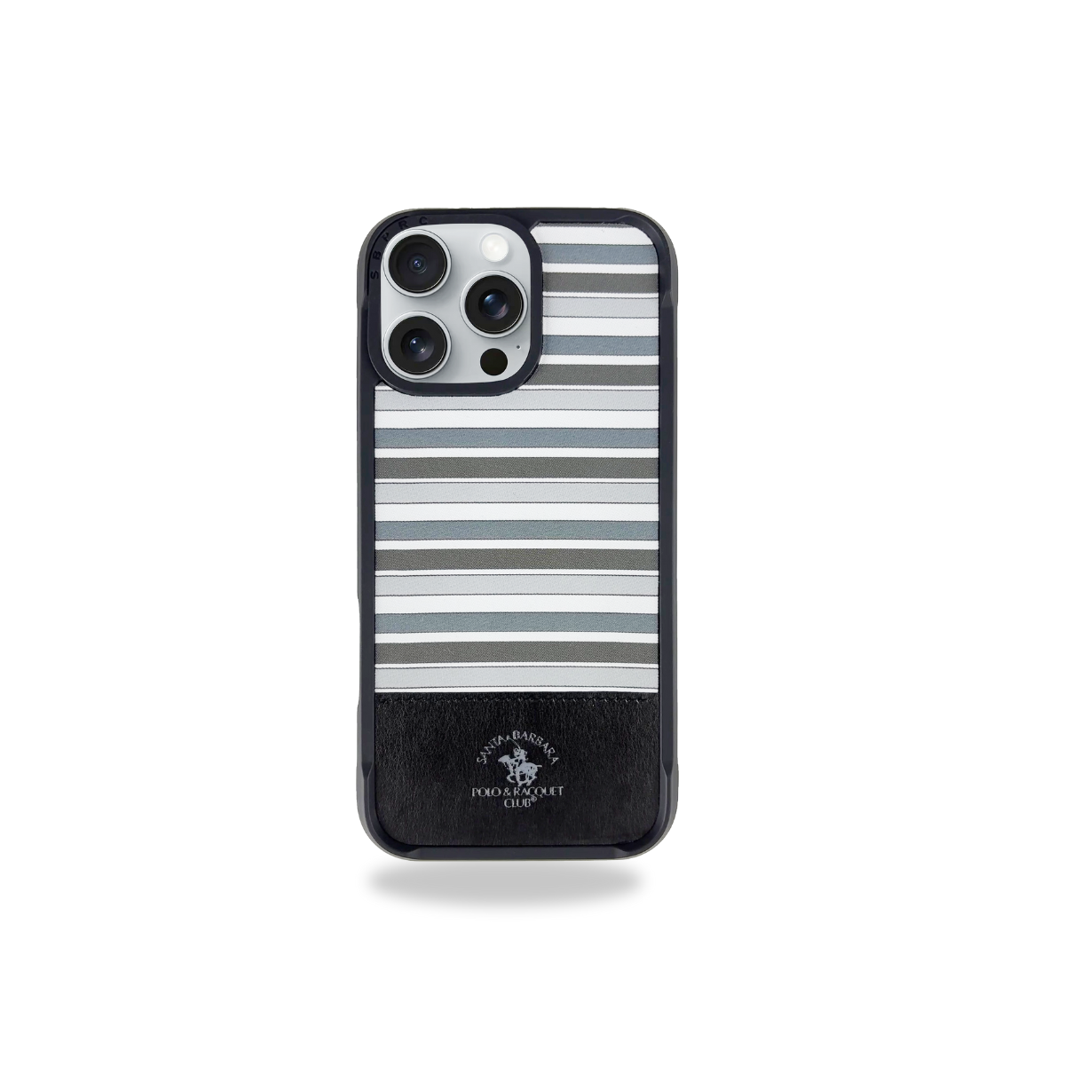 Santa Barbara Polo Raquet Club ISAAC Series for iPhone 16 (Black)