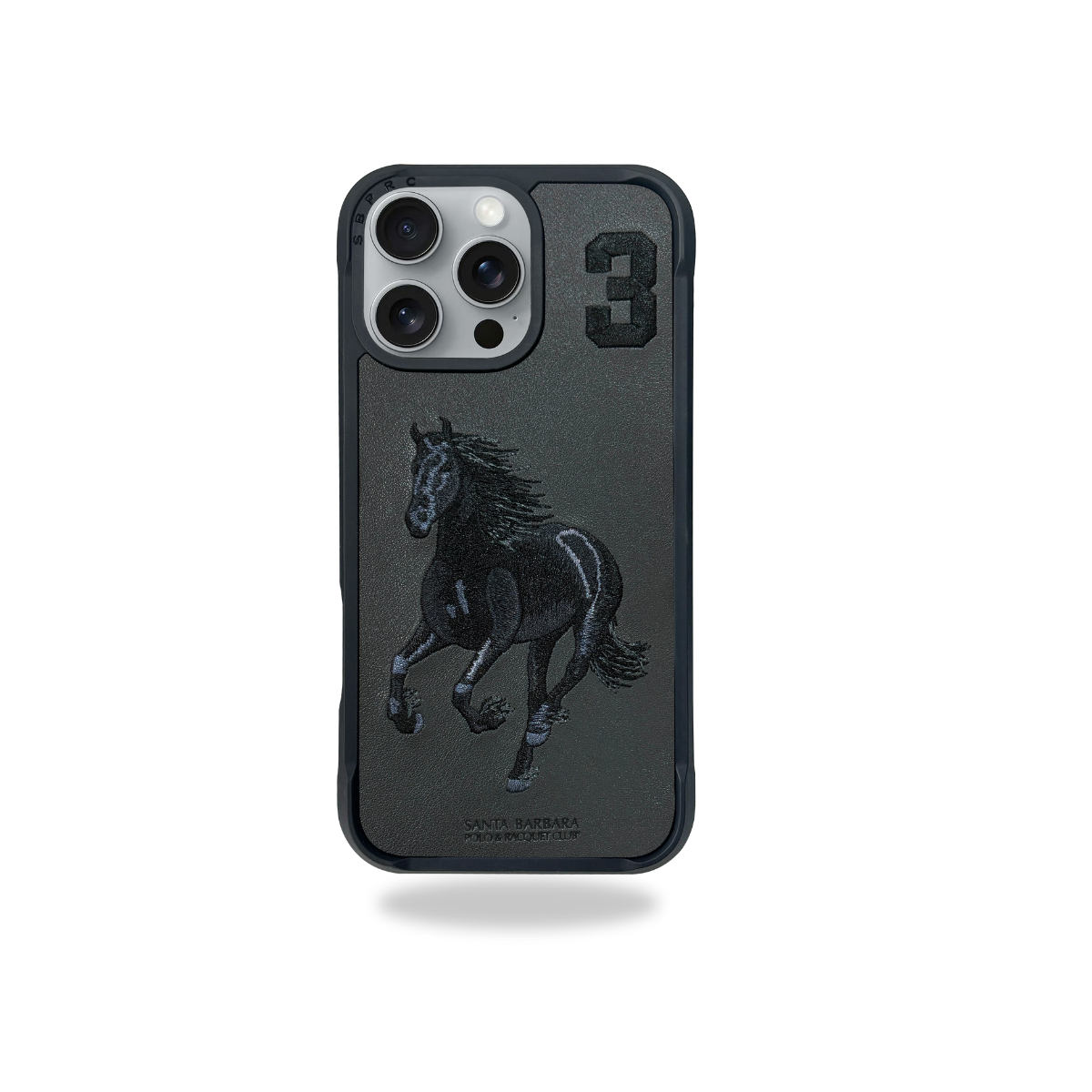 Santa Barbara Polo Raquet Club BORRIS  Series for iPhone 16 ProMax (Black)