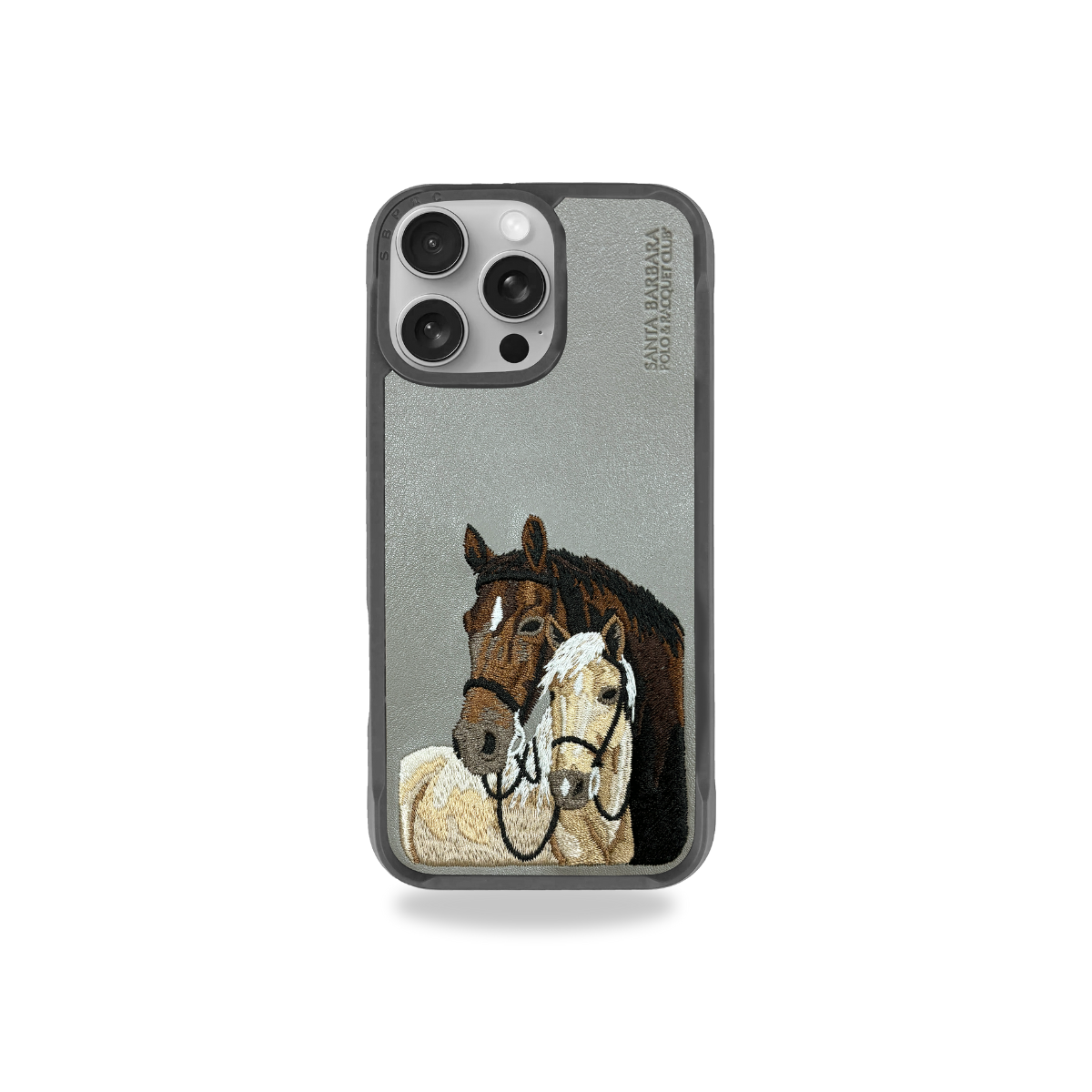 Santa Barbara Polo Raquet Club ISIDORE Series for iPhone 16 Pro (Grey)