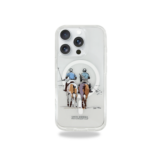 Santa Barbara Polo Raquet Club Willie Series for iPhone 16 Pro Max  (Transparent)