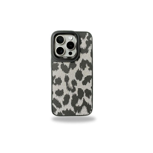 KAJSA Glamrous Collection Wild III Case for iPhone 15 Pro (Black)