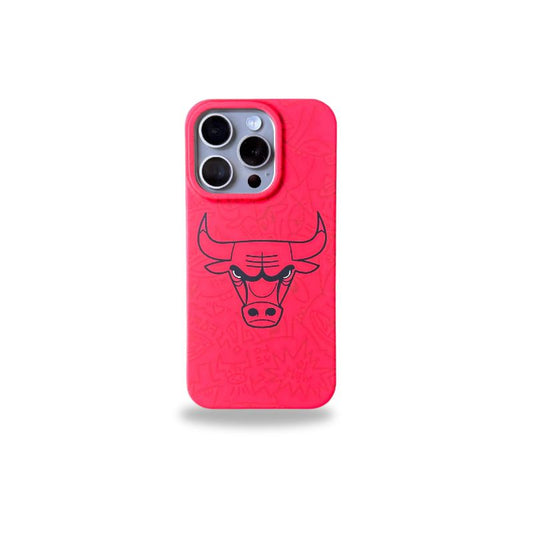 Premium Quality Drop Proof Matte Finish SLIM Sports Style Designer Case for iPhone 15 Plus (Red)