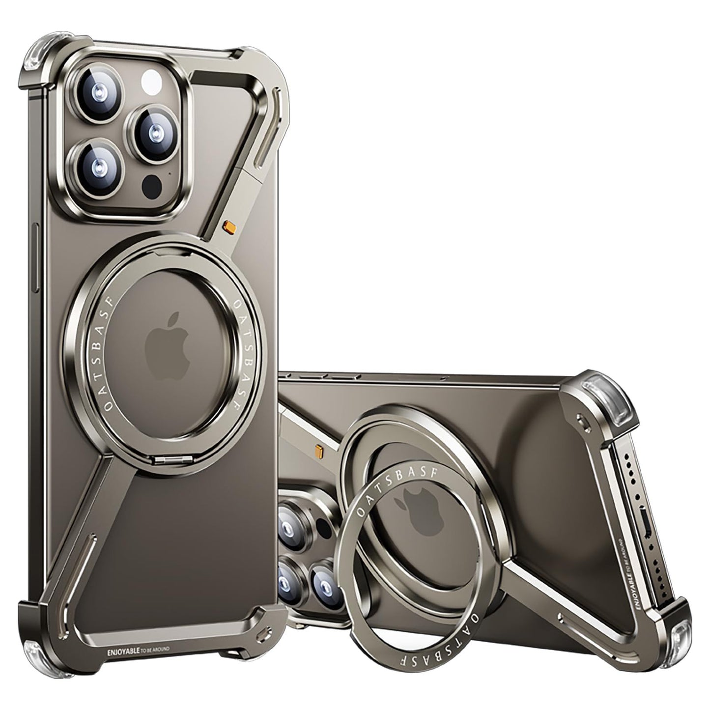 Z Metal Bumper for iPhone 15 Pro Max (Silver)