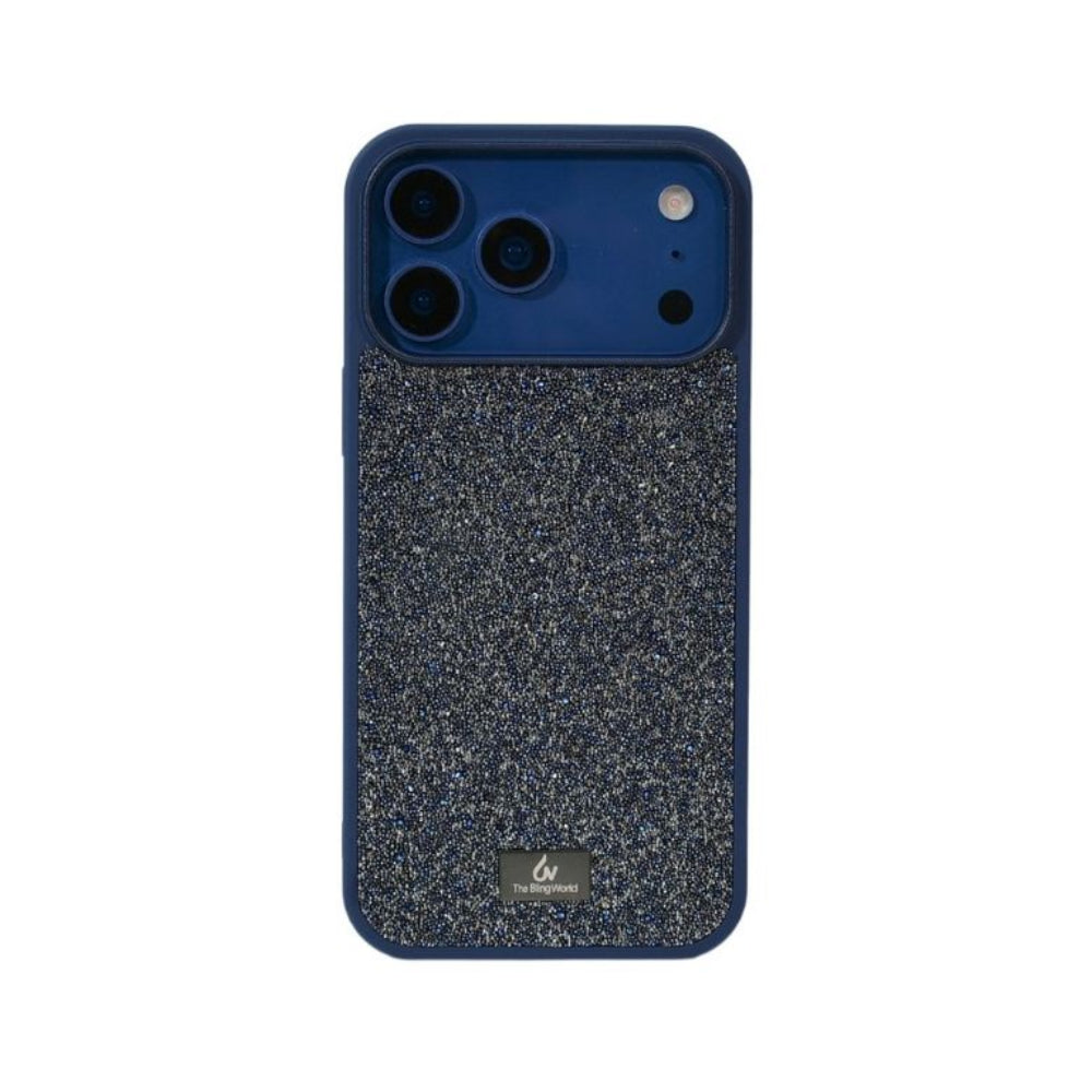 Bling World Swarovski Glitter Case for iPhone 17 Pro Max (Blue)