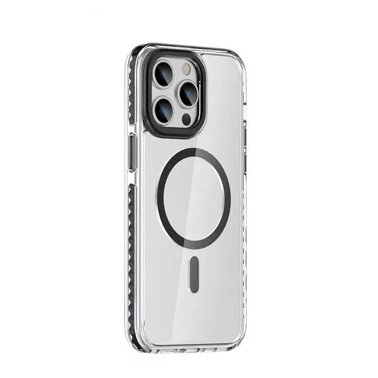 Ultra Hybrid Armour Case with Full Drop Protection Magsafe Compatible Case for iPhone 15 Pro (Black)