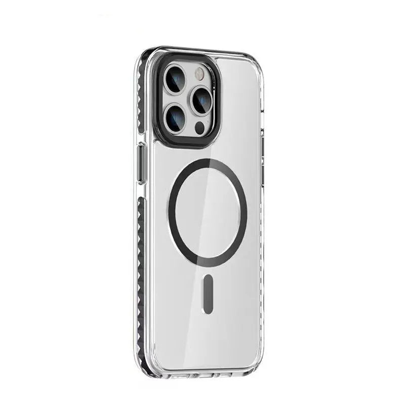 Ultra Hybrid Armour Case with Full Drop Protection Magsafe Compatible Case for iPhone 15 Pro Max (Black)