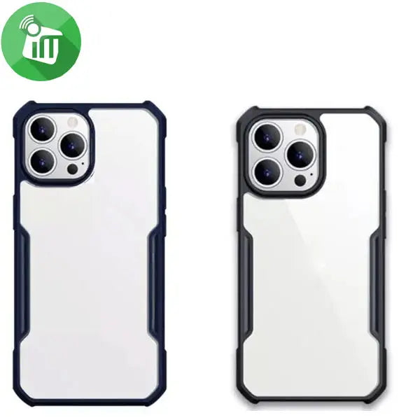 Protective Case Official XUNDD, Beatle Series Case for iPhone 16 Pro (Transparent - Black)