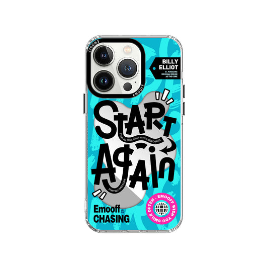 EMO OFF START AGAIN Designer Case For iPhone 15 Pro Max