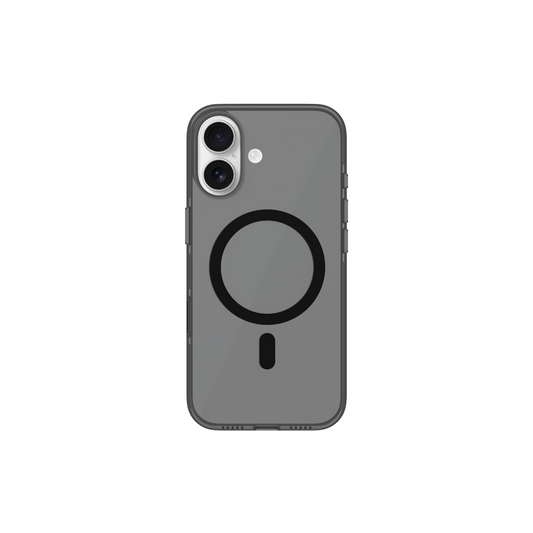 KZDOO Iceguard Transparent Series Magsafe Case for iPhone 17  (Transparent Smoke)