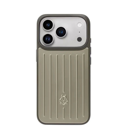 Aluminium Phone Case for iPhone 17 Pro (Gold/Green)