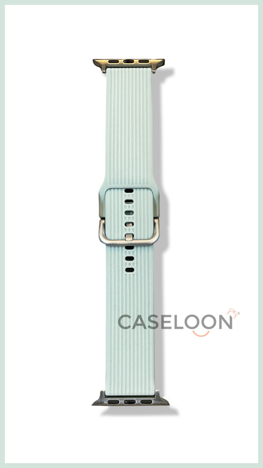 Alice Blue Silicon Watch Band for 38/40/41 mm