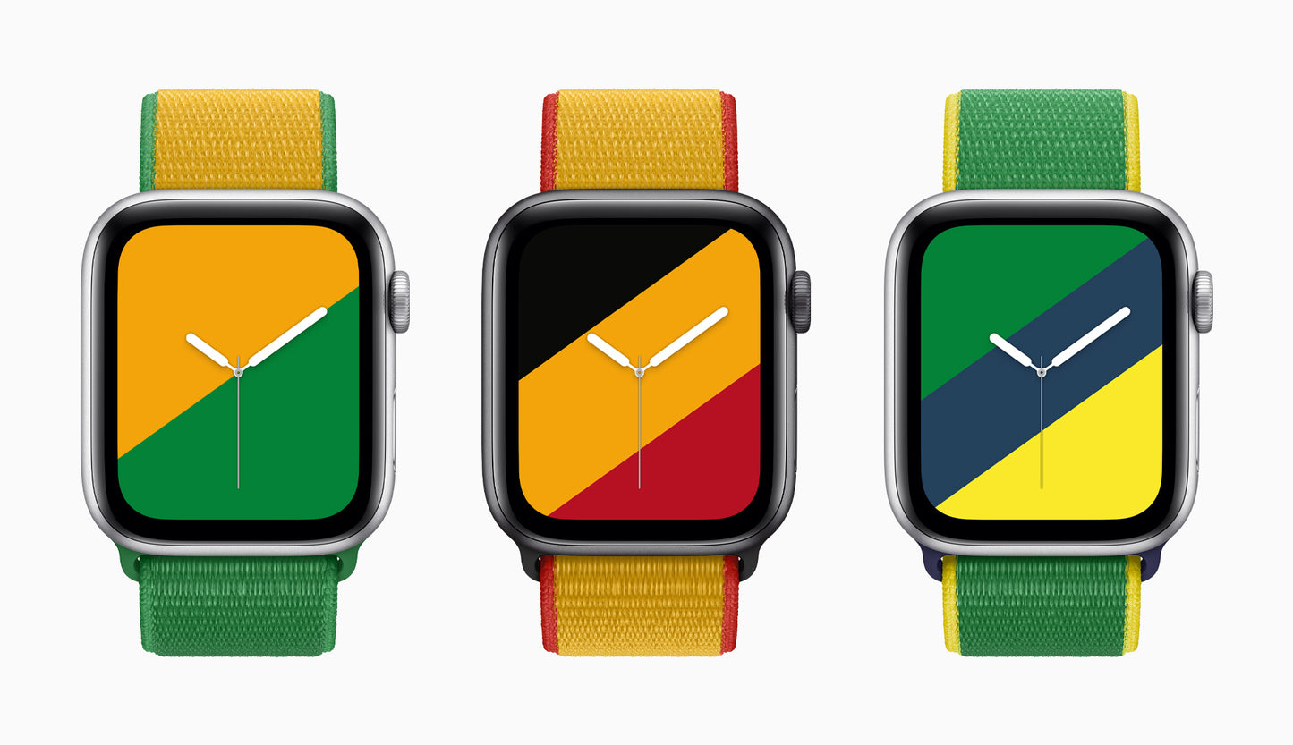 Country Colours Sports Loop for iWatch 45, 44mm & 42mm Series 1 2 3 4 5 6 7 & SE (Watch Not Included)