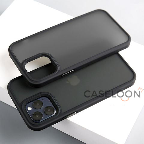 iPhone 14 ProMax  Black Drop Proof Matte Case