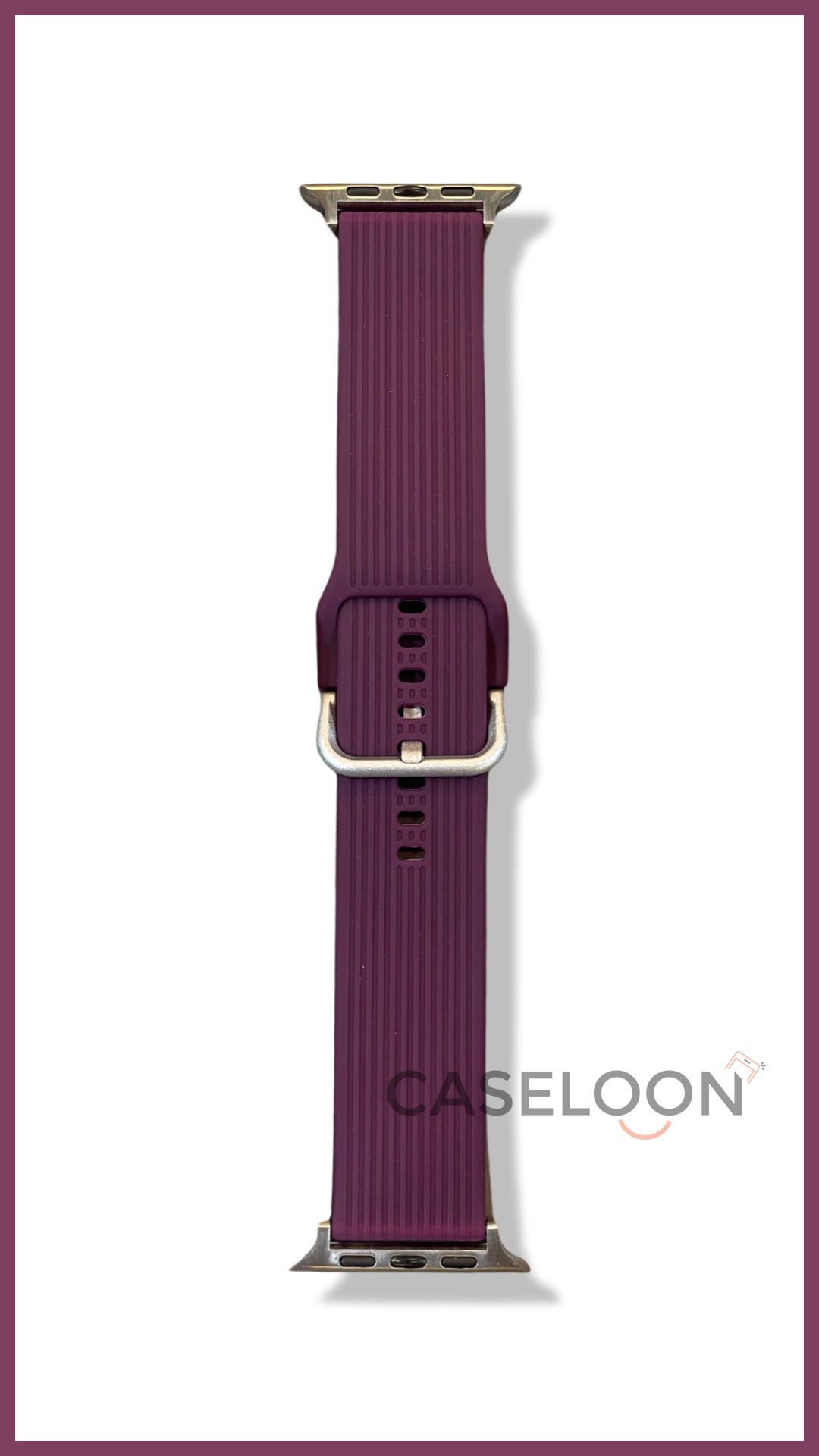 Dark Purple Silicon Watch Band for 42/44/45 mm