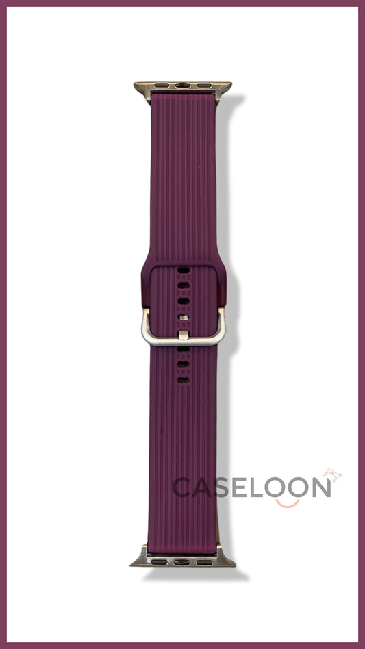 Dark Purple Silicon Watch Band for 38/40/41 mm