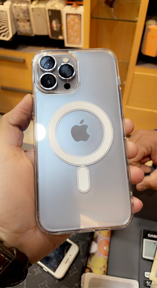 Magsafe Compatible Transparent Case for iPhone 14 Plus