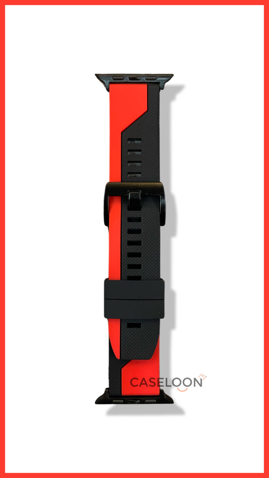 Double Colour Silicon Watch Band for 42/44/45 mm