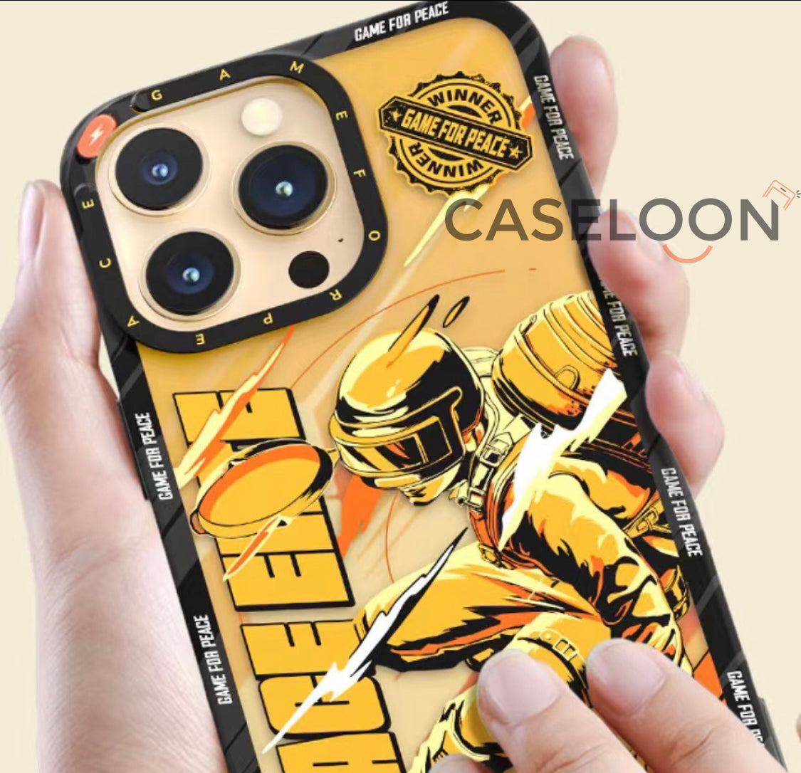 PUBG Edition Premium Quality Drop Proof Matte Finish Case for iPhone 13 Pro Max