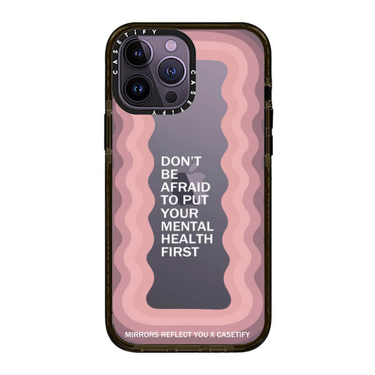 Quotes Designer Transparent Case for iPhone 14 Pro Max