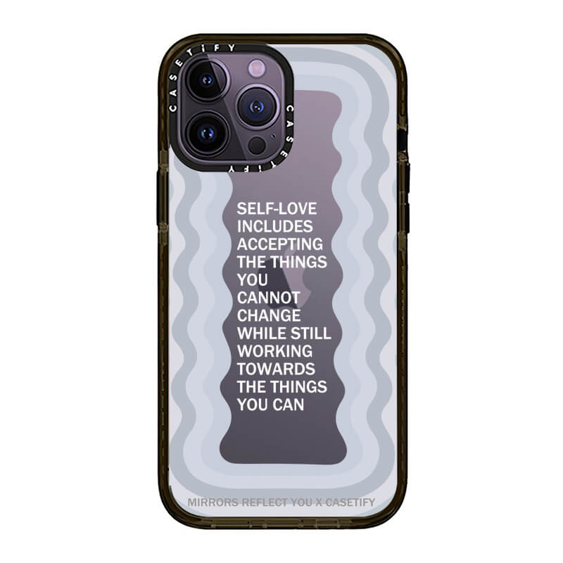 Quotes Designer Transparent Case for iPhone 14 Pro Max