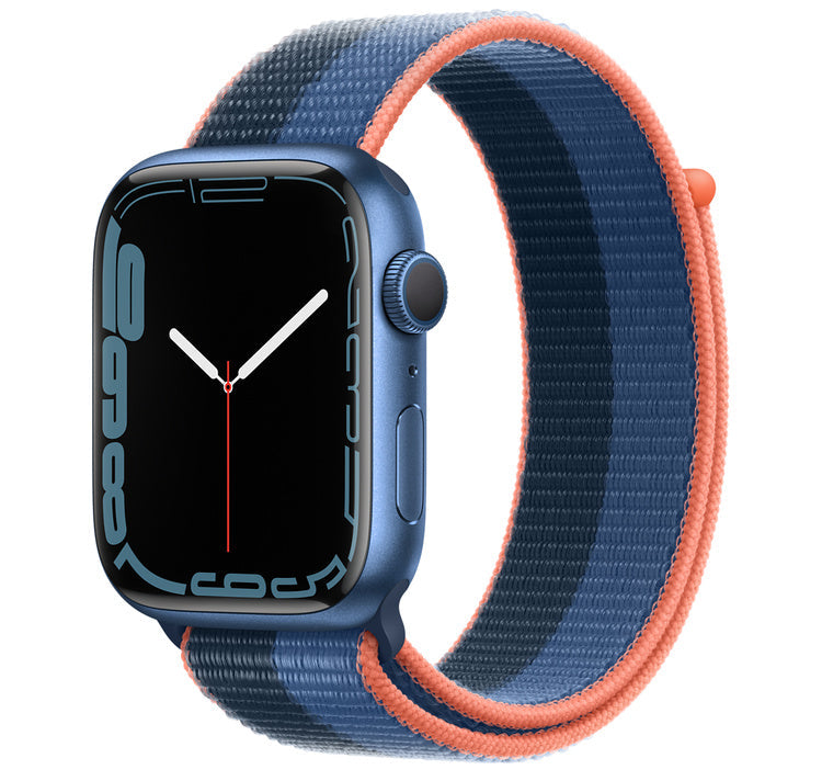 Blue Jay/Abyss Blue Sports Loop for iWatch 38mm, 40mm & 41mm Series 1 2 3 4 5 6 7 8(Watch Not Included)