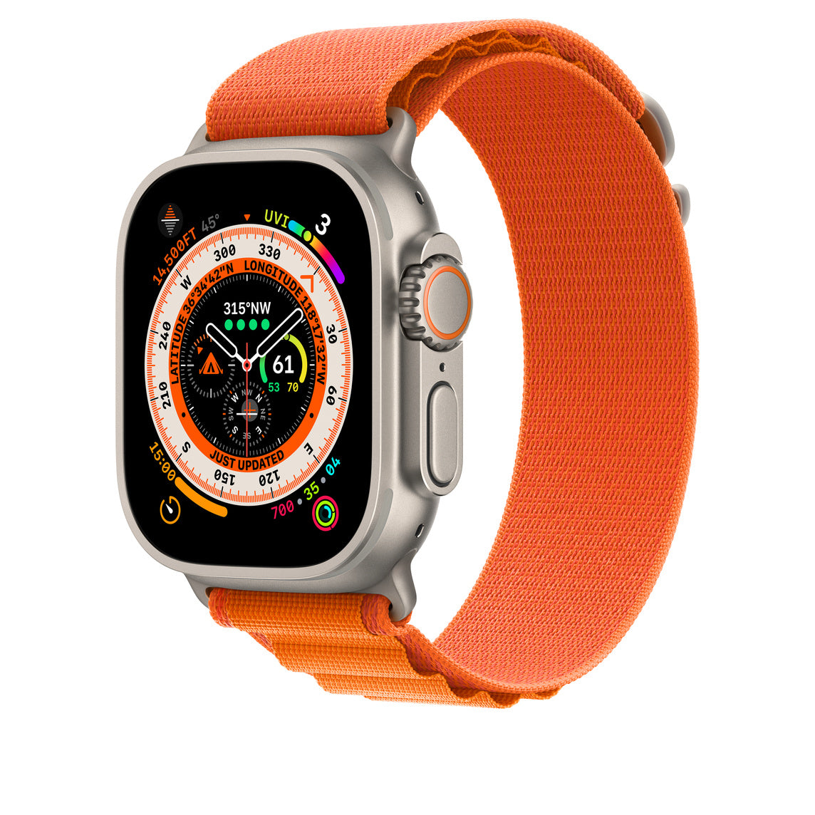 Alpine Loop For Apple Watch All Series 42/44/45/49 mm (ORANGE)