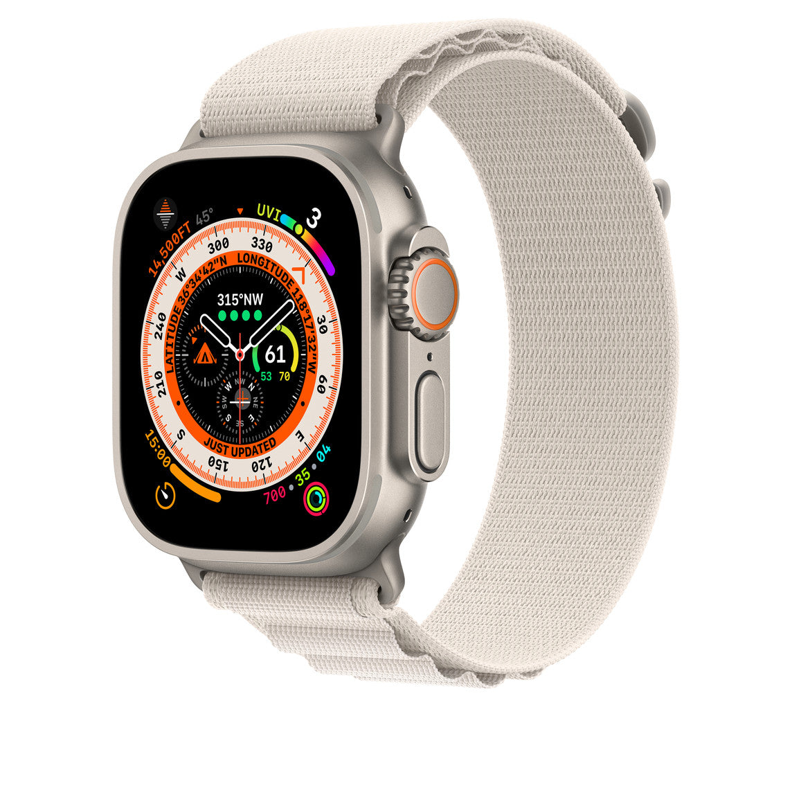 Alpine Loop For Apple Watch All Series 42/44/45/49 mm (WHITE)