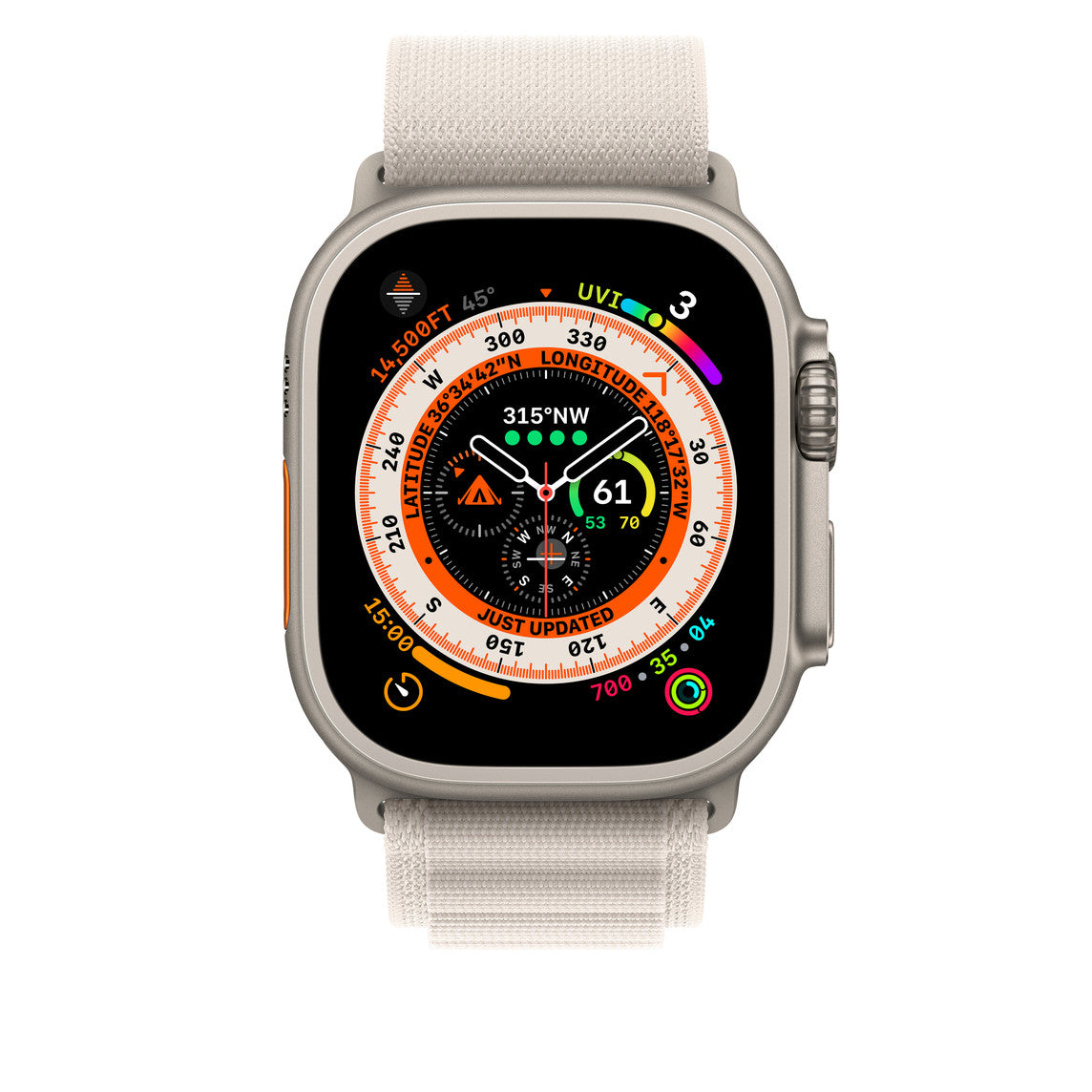 Alpine Loop For Apple Watch All Series 42/44/45/49 mm (WHITE)