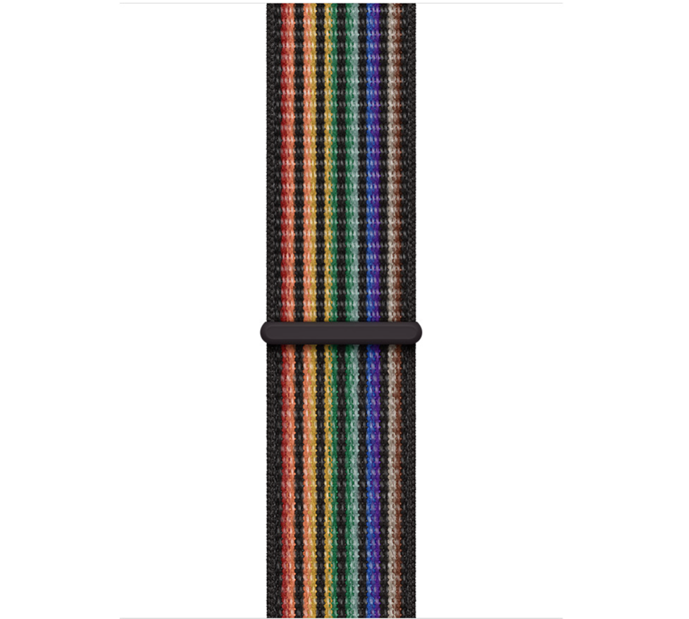 Multicolor Sports Loop for iWatch 38mm, 40mm & 41mm Series 1 2 3 4 5 6 7 (Watch Not Included)