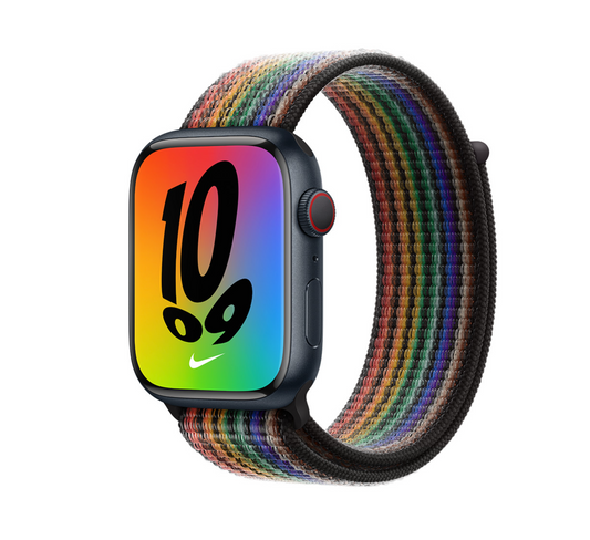 Multicolor Sports Loop for iWatch 42mm, 44mm & 45mm Series 1 2 3 4 5 6 7 8 (Watch Not Included)