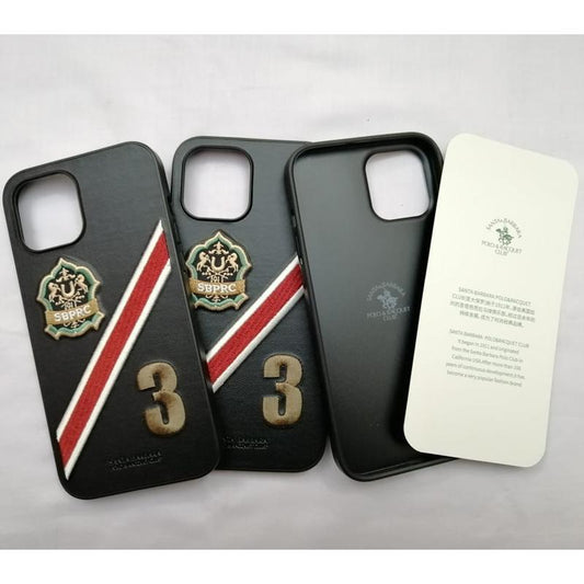 iPhone 13 Pro Max  Third Series Genuine Santa Barbara Polo Leather Case - Third
