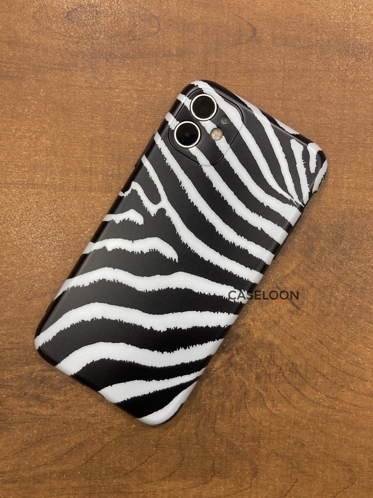 iPhone 12 Abstract ZebraPattern Designer Printed Slim Back Case