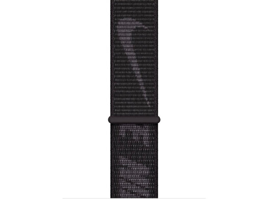 Black Sports Loop for iWatch 38mm, 40mm & 41mm Series 1 2 3 4 5 6 7 (Watch Not Included)